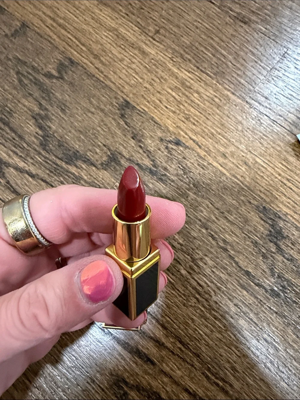 Tom Ford vibrant red